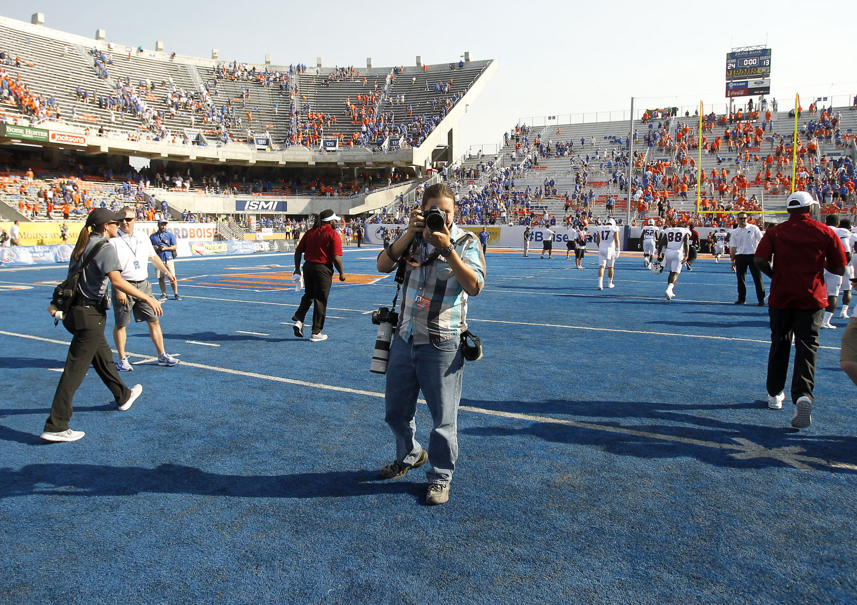 Football - Boise State Vs. Troy